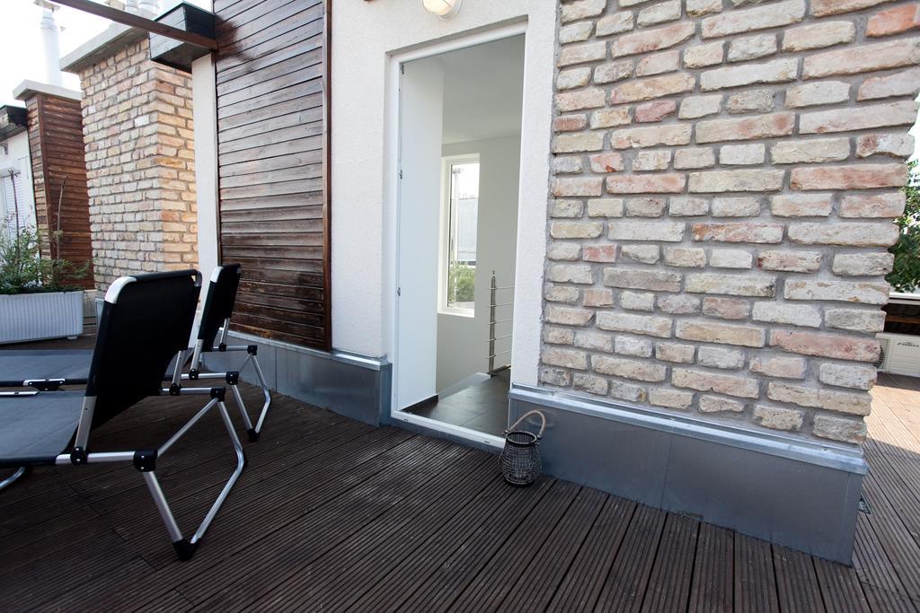 Budapest Terrace Apartment Budapeste Quarto foto