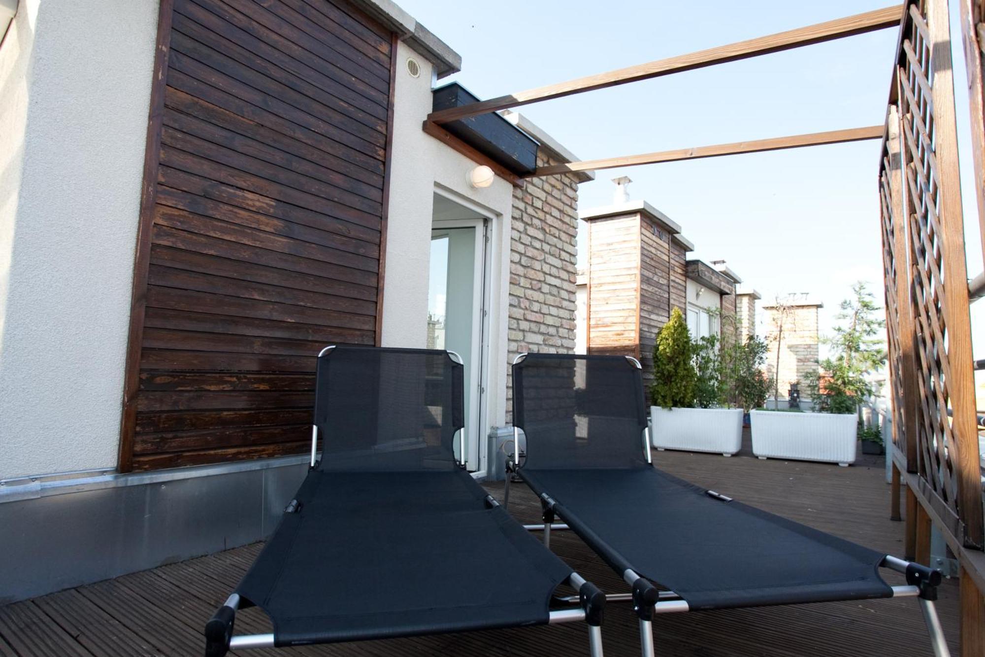 Budapest Terrace Apartment Budapeste Exterior foto
